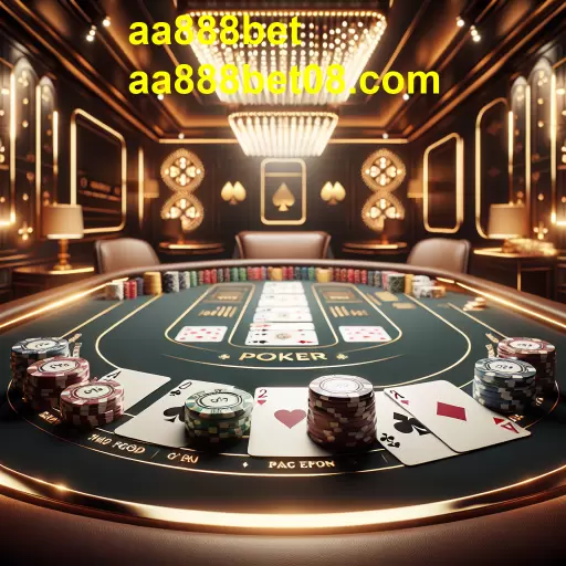 Descubra o Mundo do Poker no aa888bet